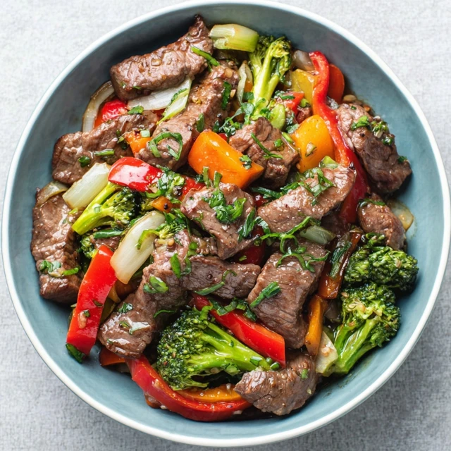 Beef Stir Fry With Vegetables Recipe