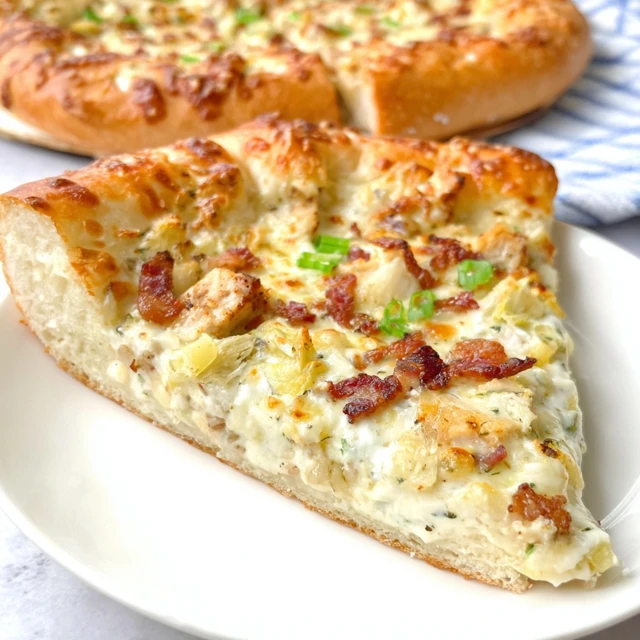 Chicken Bacon Ranch Pizza Recipe