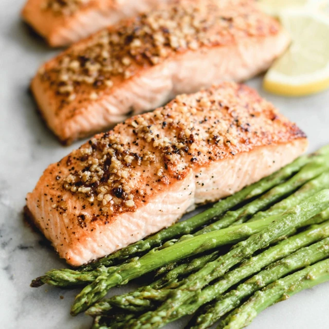 Sticky Honey Garlic Salmon Recipe