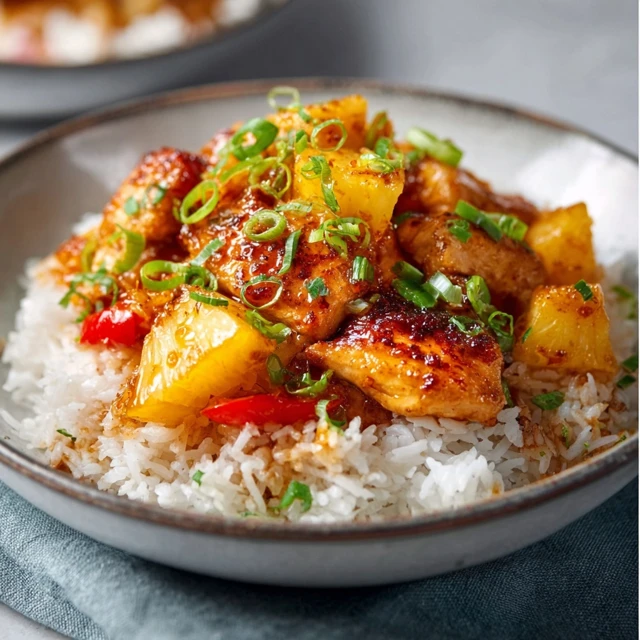 Pineapple Chicken and Rice Recipe