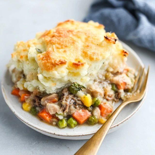 Leftover Chicken Shepherd's Pie Recipe