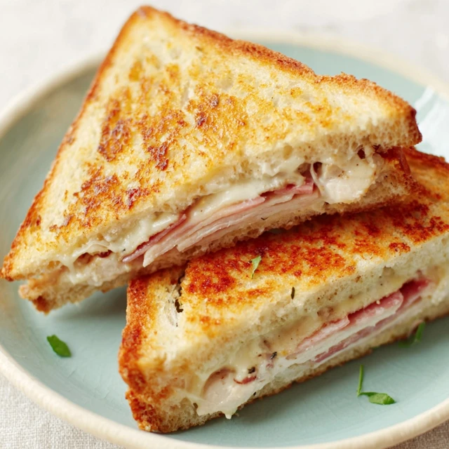 Pub Style Grilled Chicken Cordon Bleu Sandwich Recipe