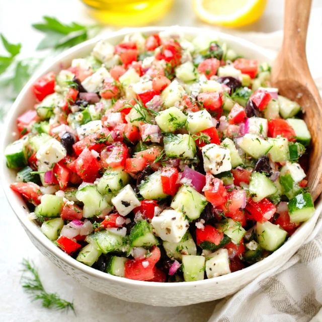 Fresh Mediterranean Cucumber Salad Recipe