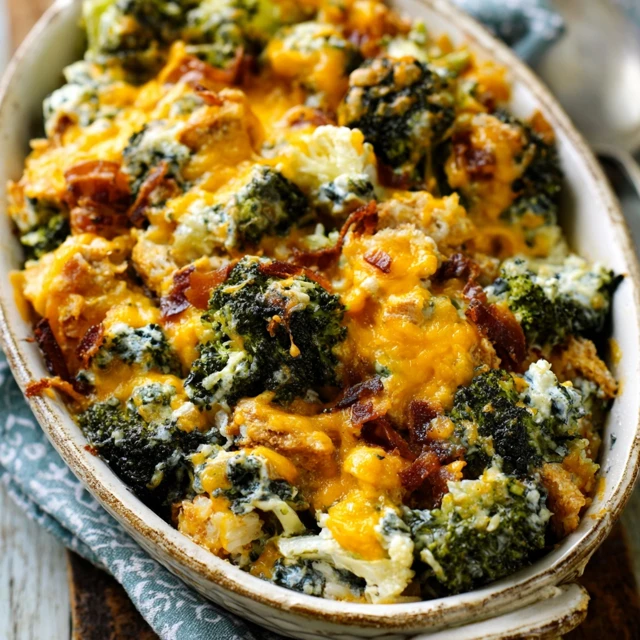 Chicken and Broccoli Rice Bake Recipe