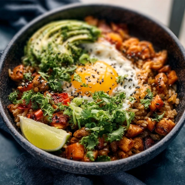 Chicken & Sweet Potato Rice Bowl Recipe