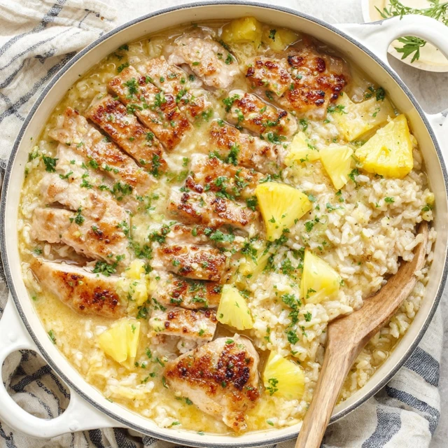 Pineapple Chicken And Rice Recipe