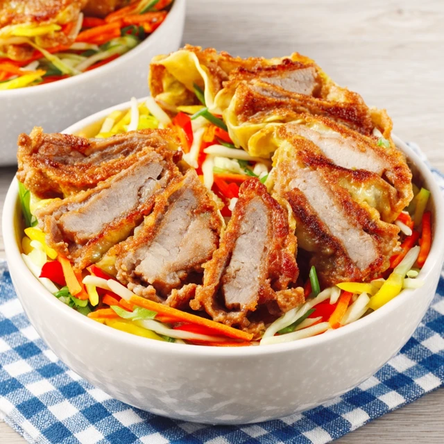 Pork Egg Roll Bowls Recipe