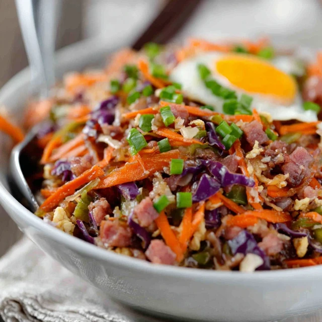 High Protein Egg Roll In A Bowl Recipe