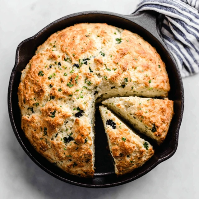 Rustic Skillet Irish Soda Bread - Crispy Crust Recipe