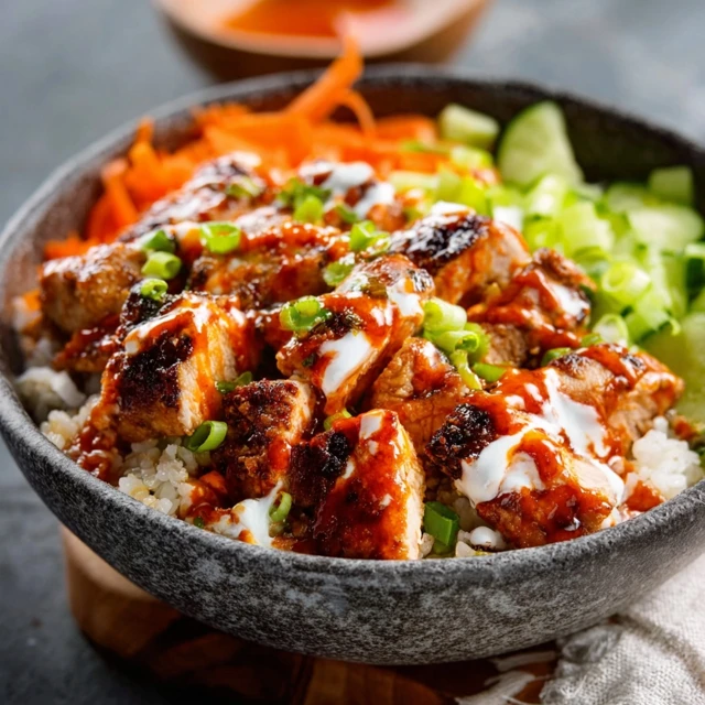 Spicy Buffalo Chicken Bowls Recipe