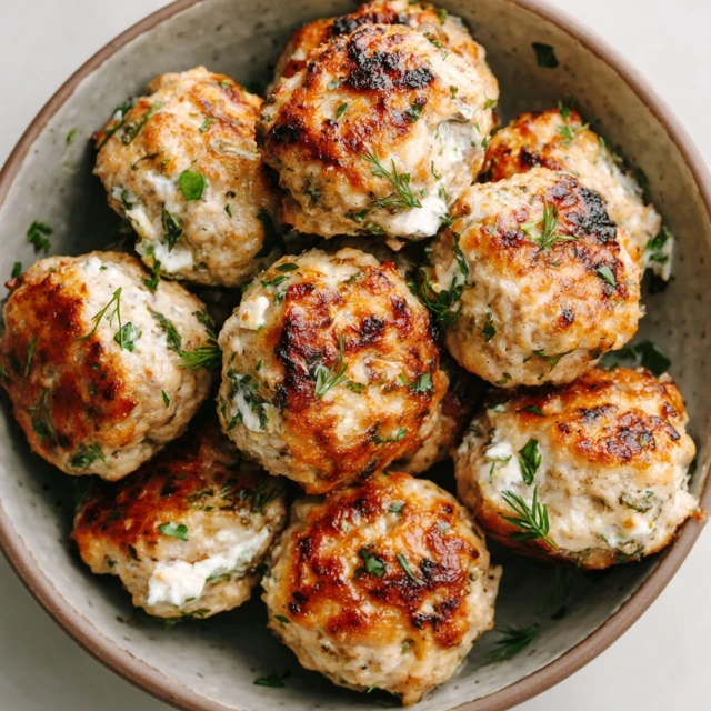 Greek Chicken Meatballs Lemon Orzo Recipe