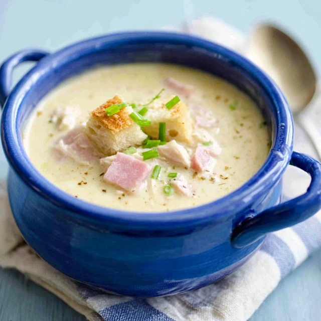 Chicken Cordon Bleu Soup Recipe