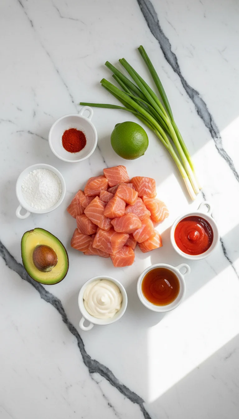 Bang Bang Salmon Bites Ingredients