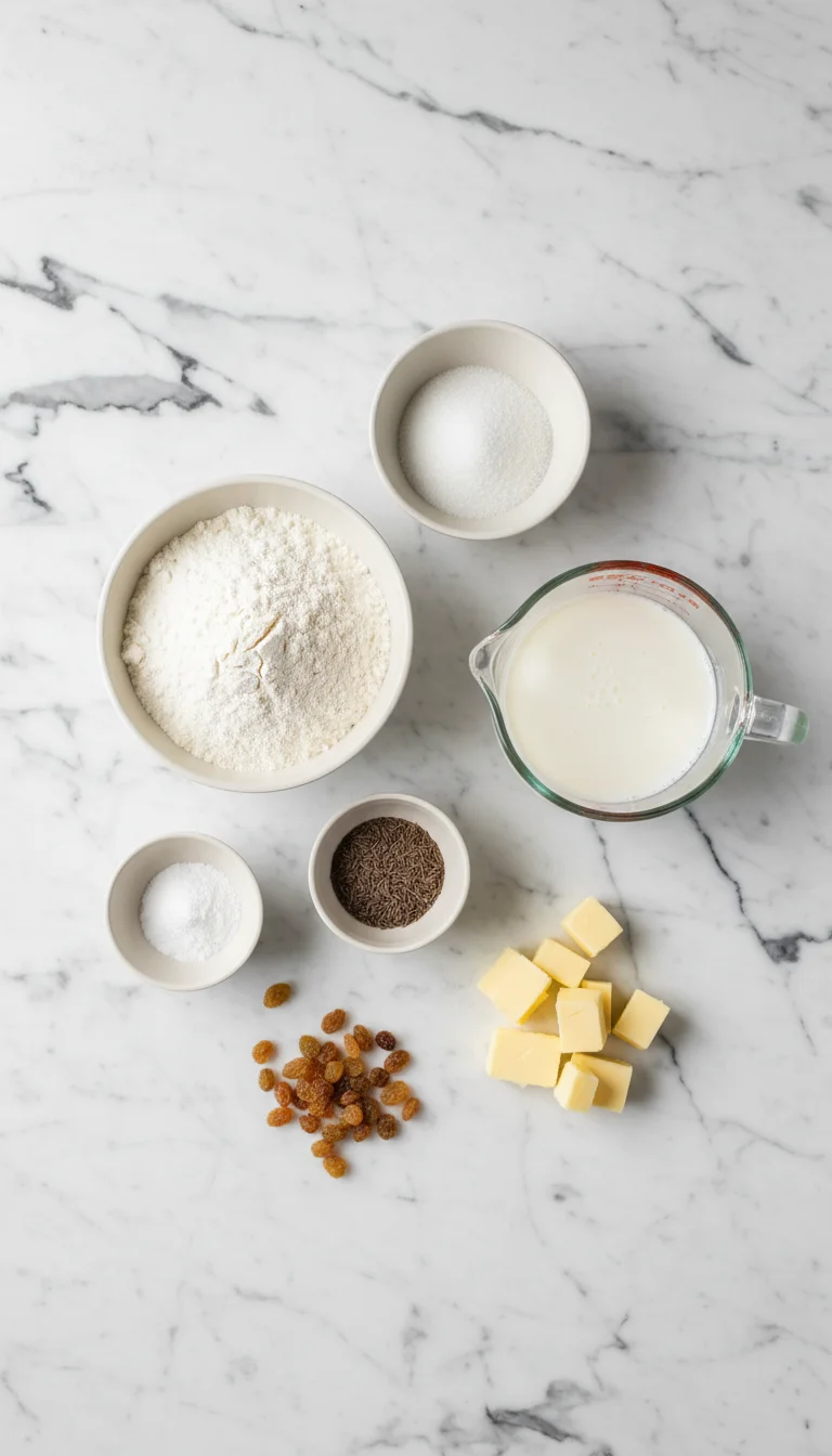 Plant-Based Vegan Irish Soda Bread - Dairy Free Ingredients