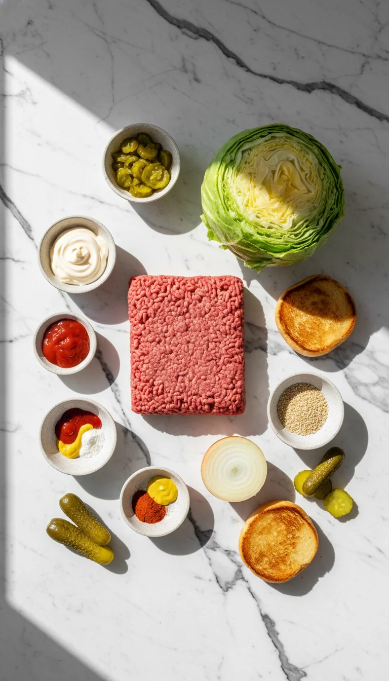 Burger Bowls Ingredients