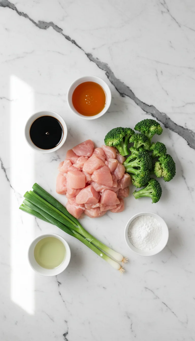 Chicken & Broccoli Bowls Ingredients