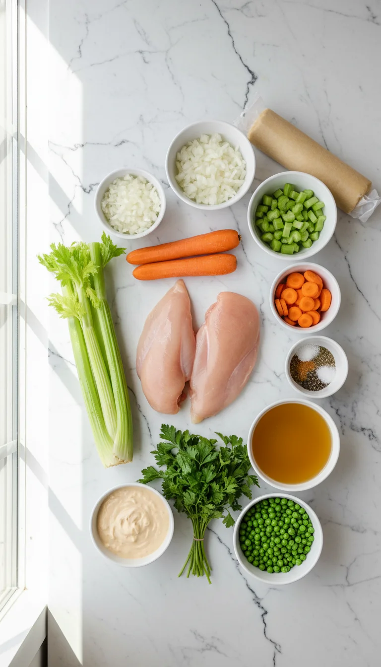 Crock Pot Chicken And Dumplings Ingredients