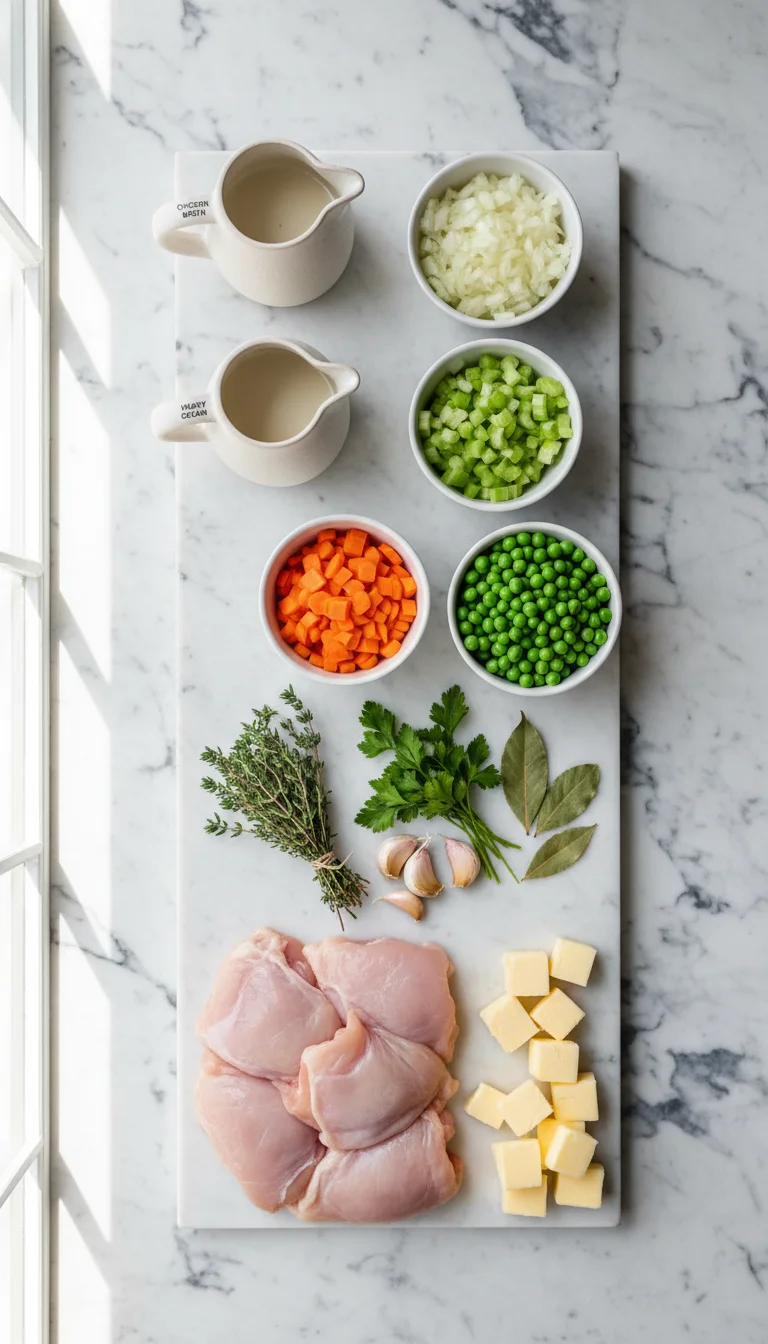 Chicken Dumpling Soup Ingredients