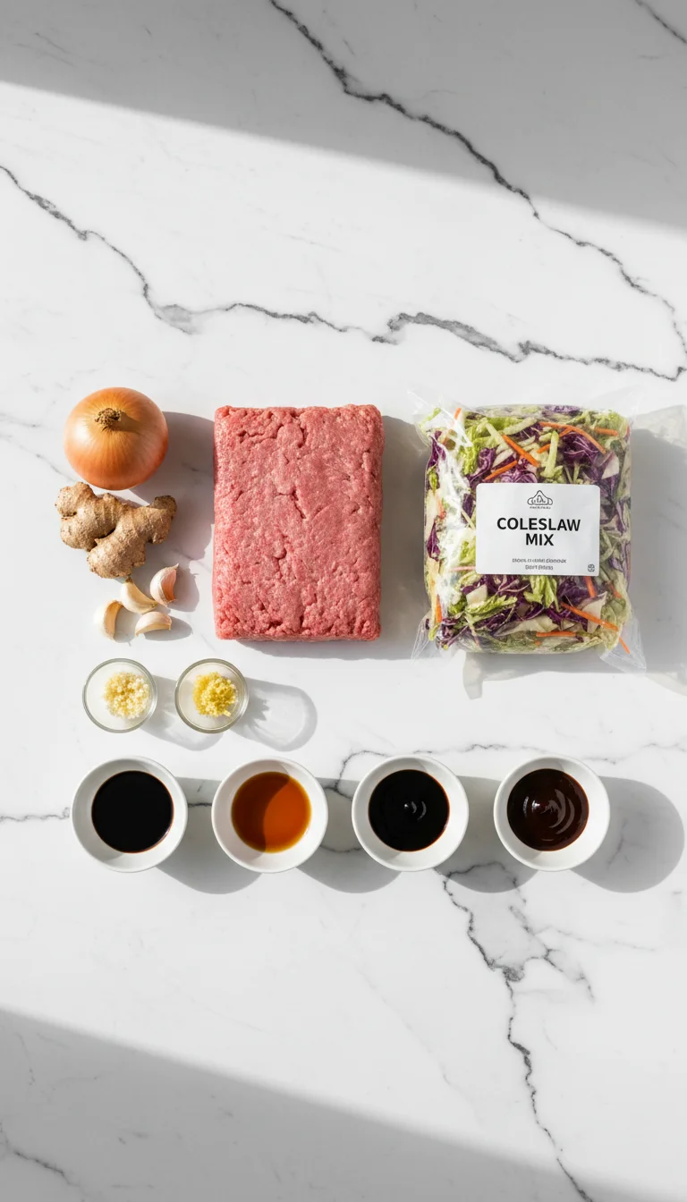 Turkey Egg Roll In A Bowl Ingredients