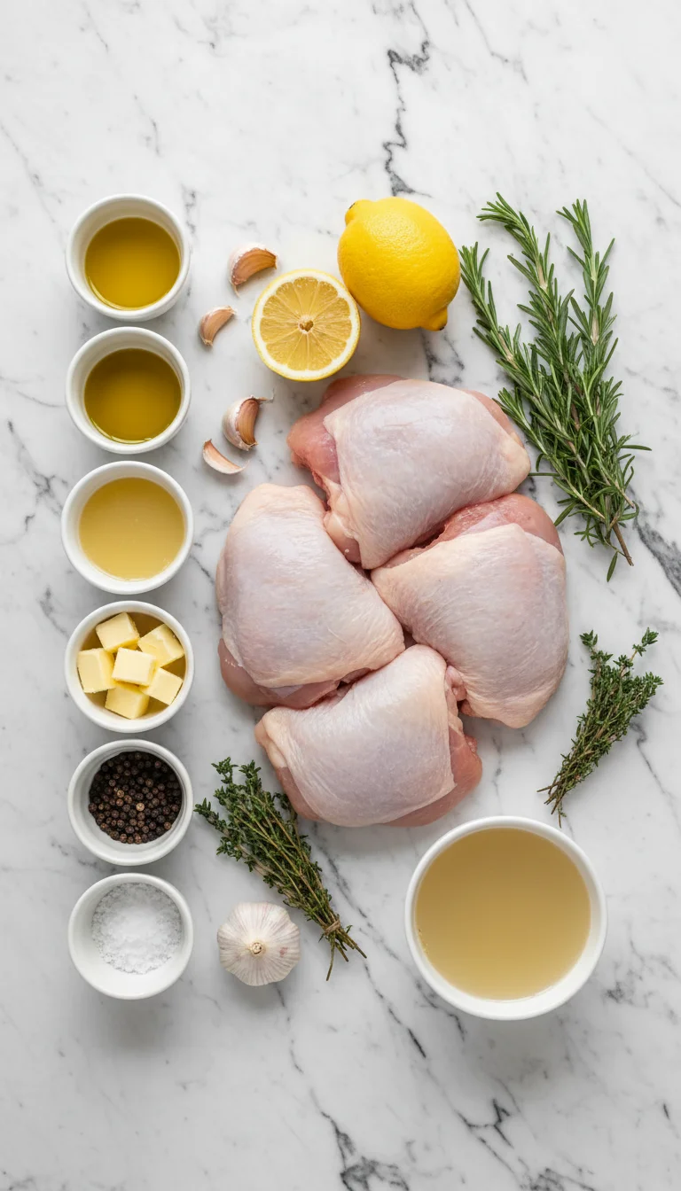 Zesty Slow Cooker Lemon Herb Chicken - Effortless Ingredients