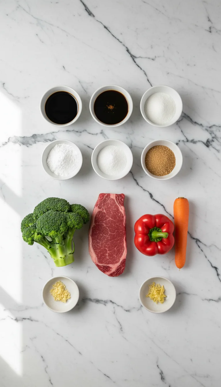 Beef Stir Fry With Vegetables Ingredients