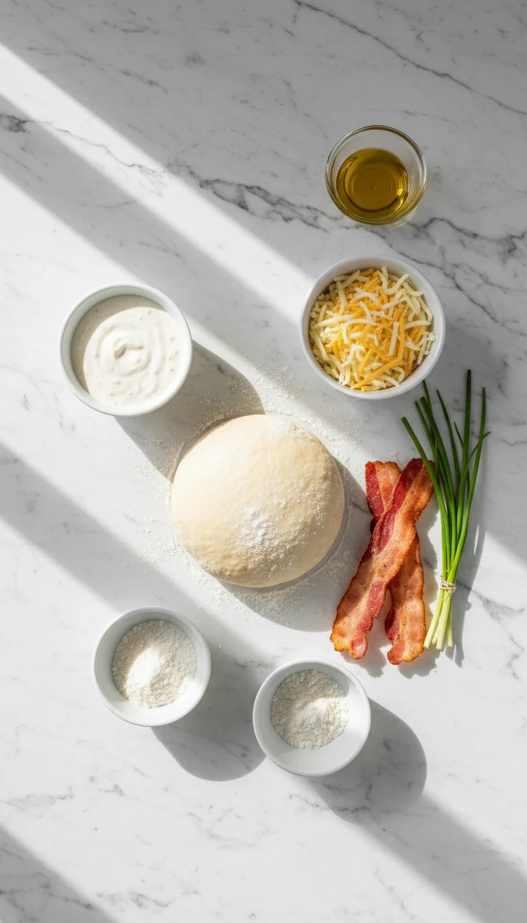 Chicken Bacon Ranch Pizza Ingredients