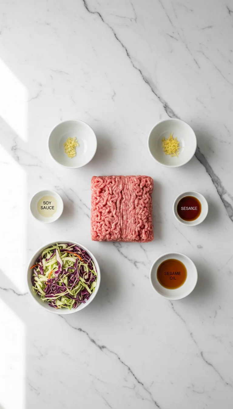 Eggroll in a Bowl Ingredients