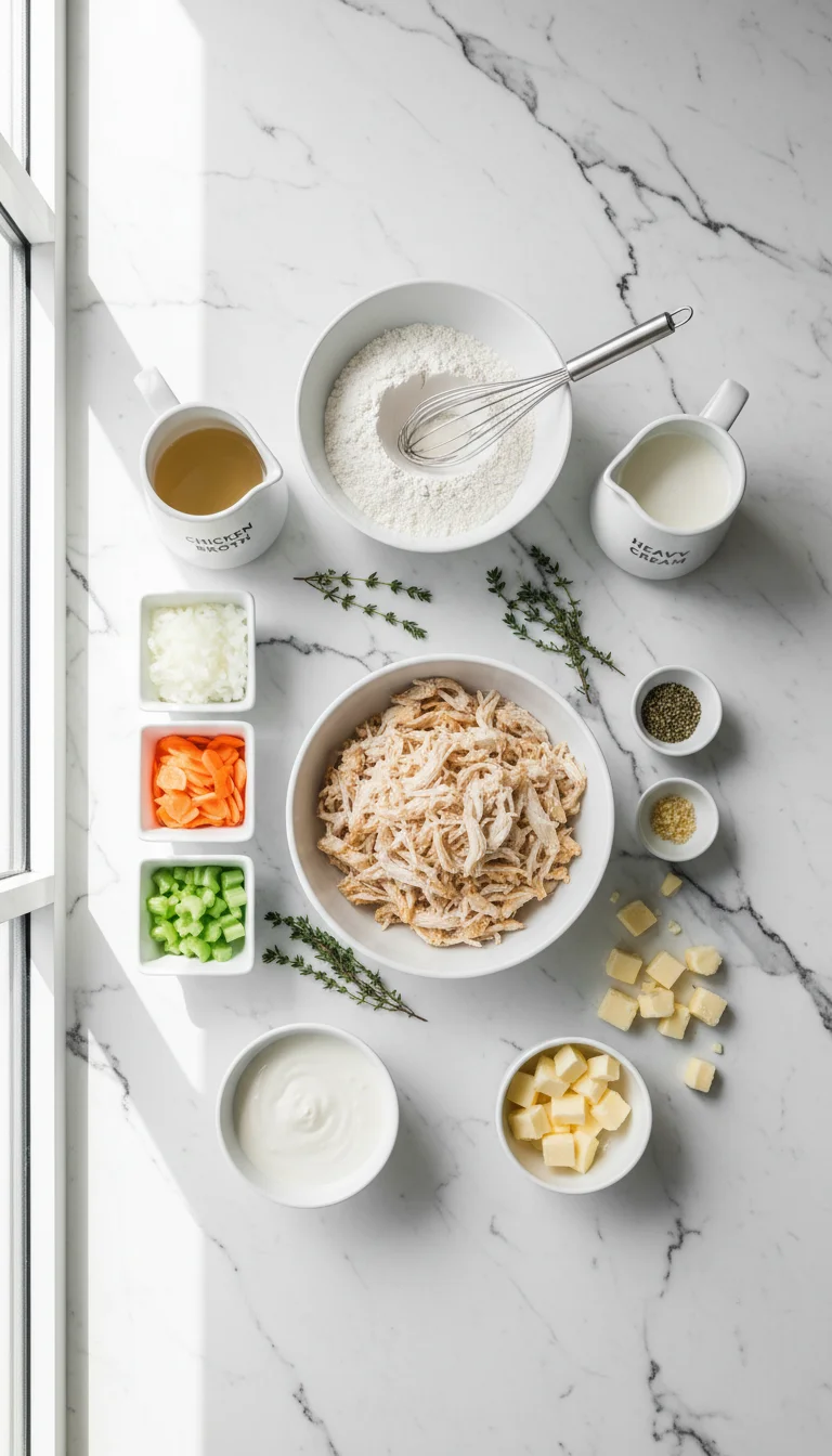 Chicken Dumpling Soup Ingredients