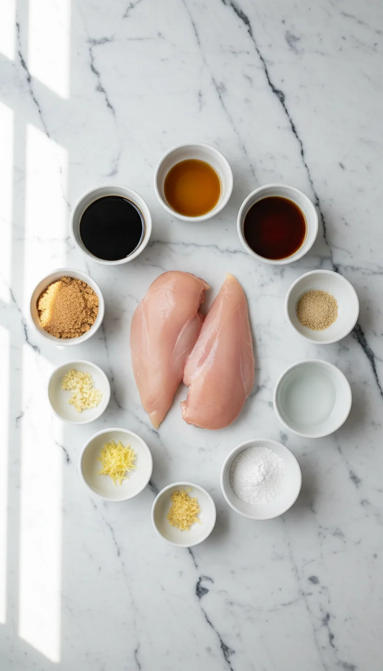 Crockpot Teriyaki Chicken Ingredients