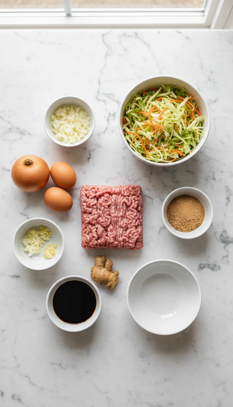 High Protein Egg Roll In A Bowl Ingredients