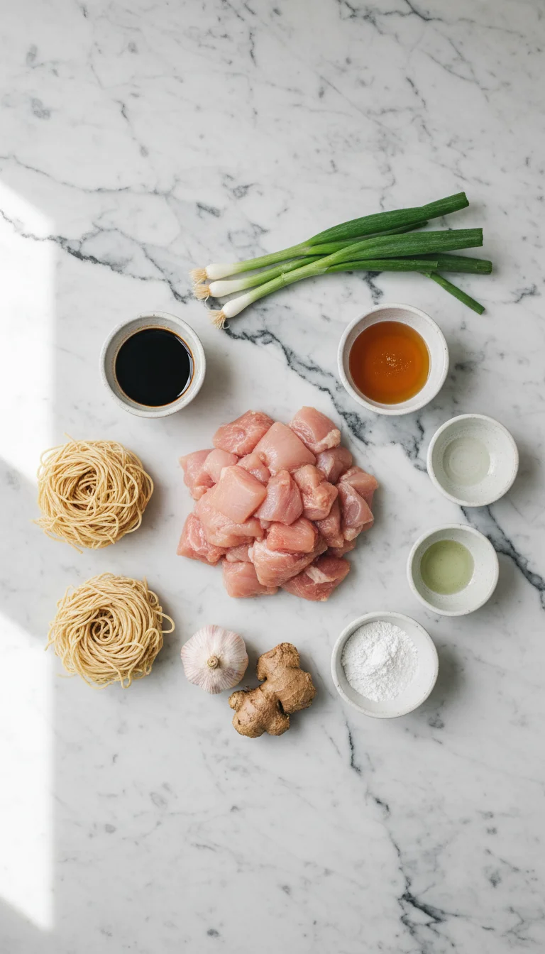 Honey Garlic Glazed Salmon Ingredients