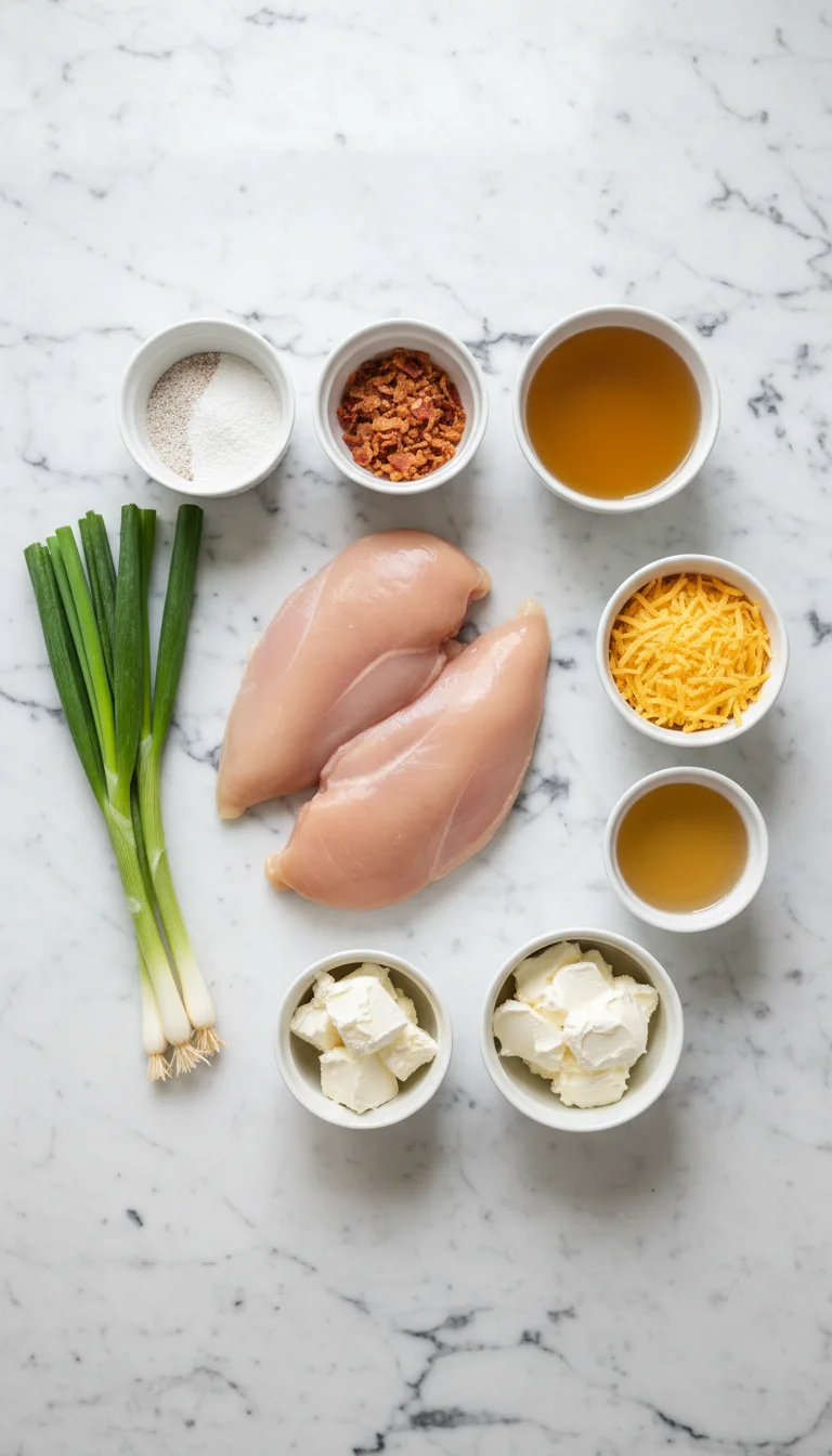 Slow Cooker Crack Chicken Ingredients