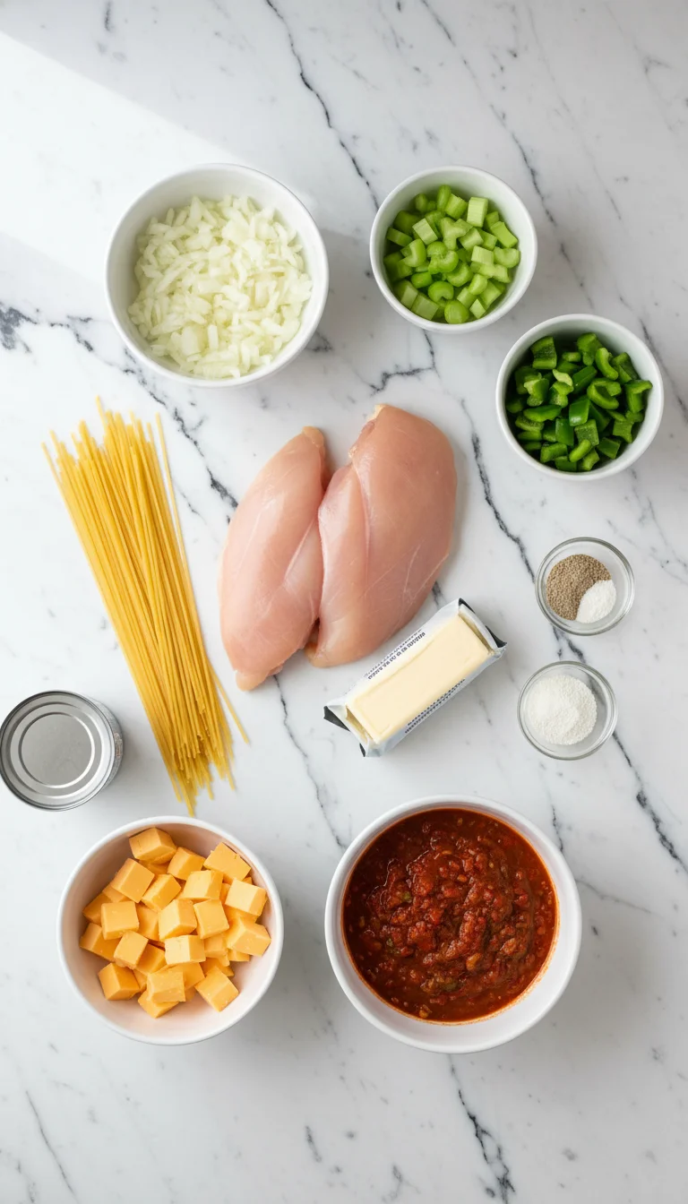 Sticky Garlic Chicken Noodles Ingredients