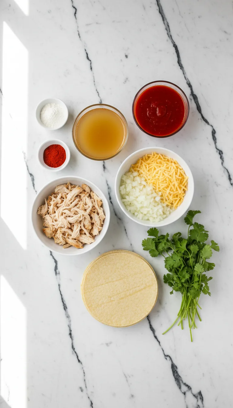 Chicken Enchiladas Ingredients