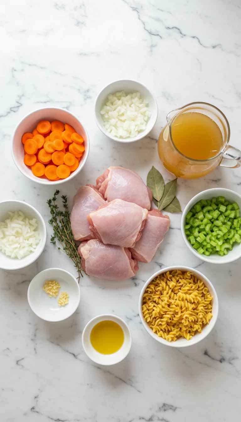 Chicken Noodle Soup Ingredients