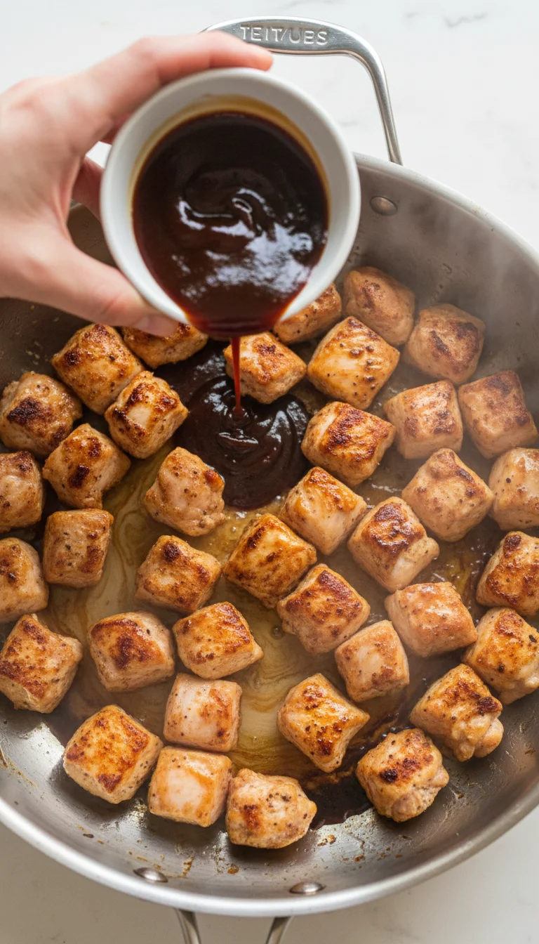 How to Make Sticky Honey BBQ Chicken Rice - Finger Licking Good