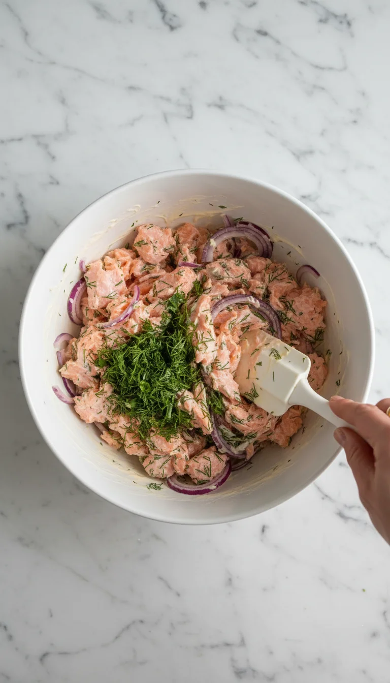 How to Make Canned Salmon Salad