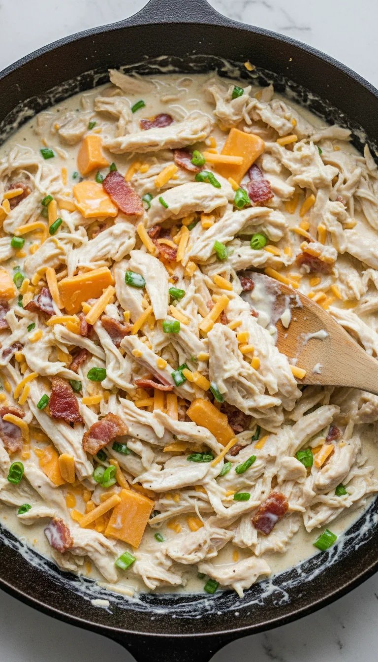How to Make Keto Chicken Bacon Ranch Casserole