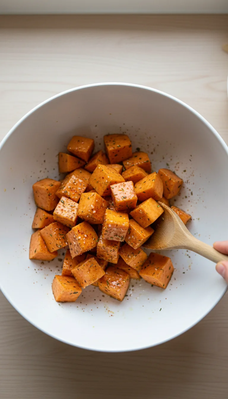 How to Make Chicken & Sweet Potato Rice Bowl