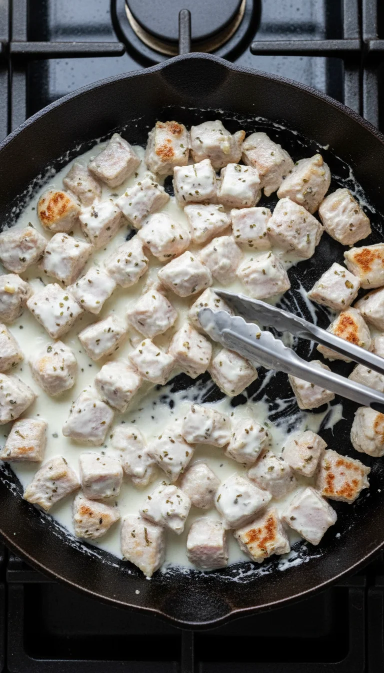 How to Make Cheesy Monterey Chicken Spaghetti