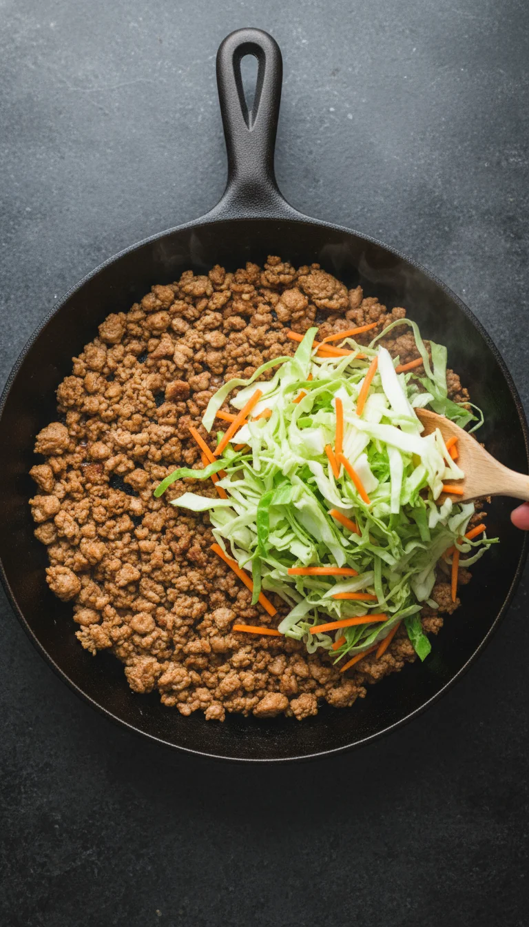 How to Make Turkey Egg Roll in a Bowl