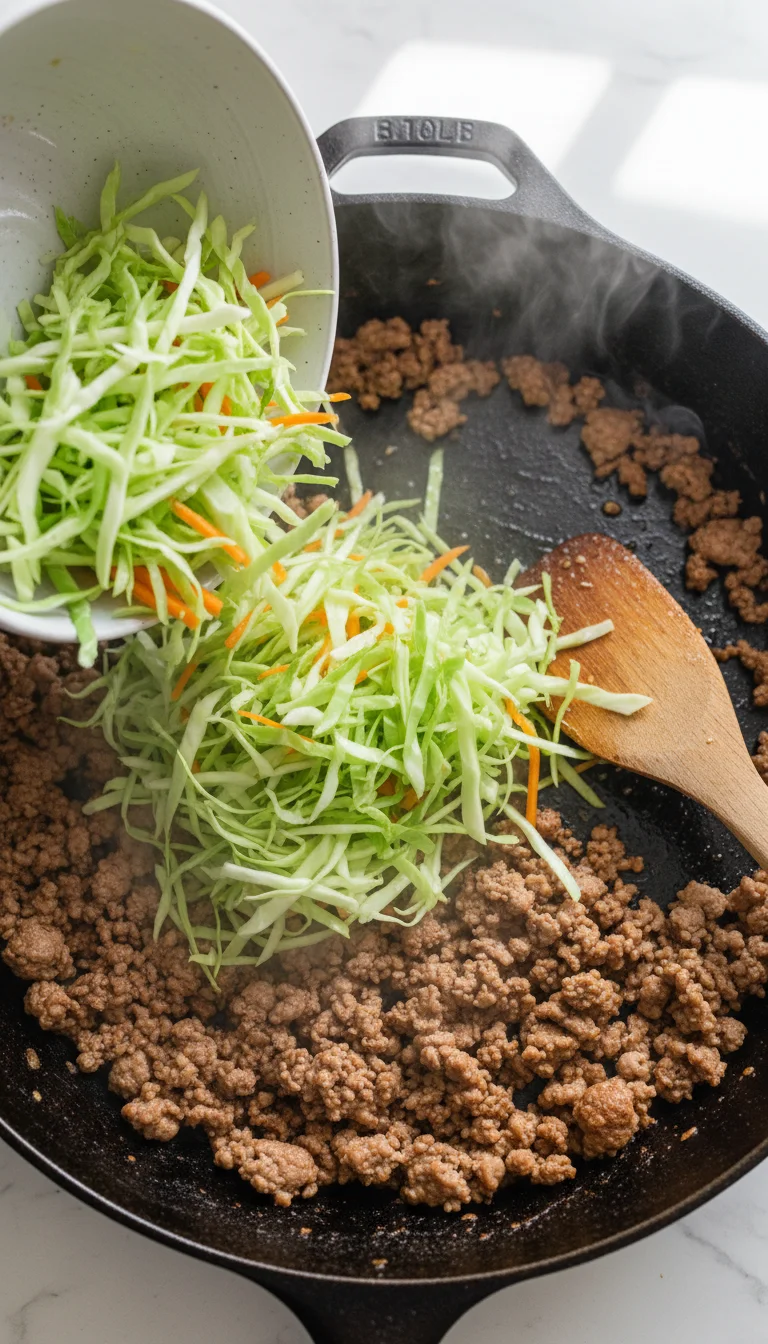 How to Make Egg Roll In A Bowl With Rice