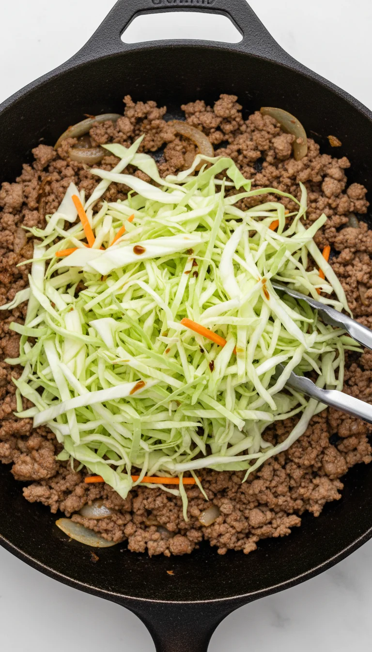 How to Make Keto Egg Roll in a Bowl