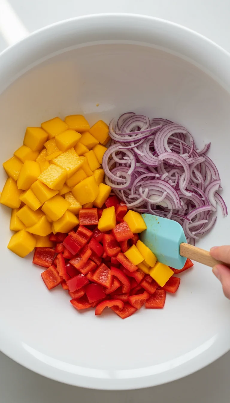 How to Make Zesty Mango Salad