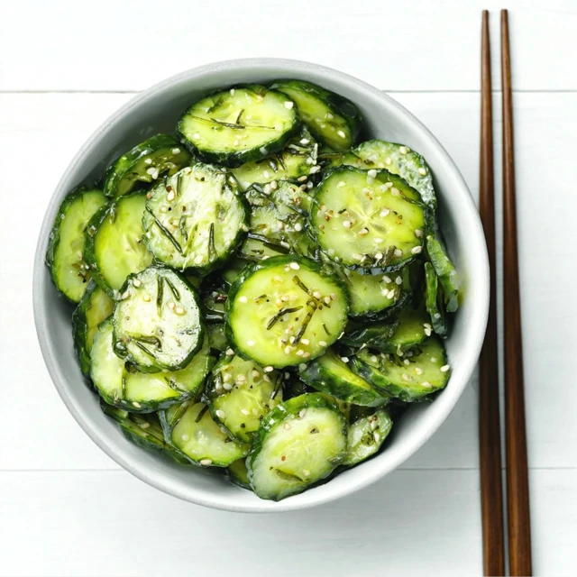 ASIAN CUCUMBER SALAD A 5 MINUTE OBSESSION