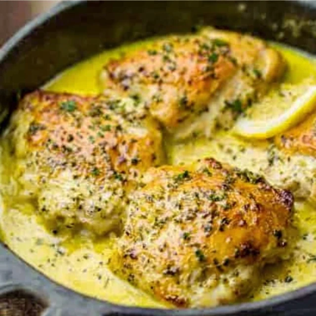 BEST ZESTY SLOW COOKER LEMON HERB CHICKEN