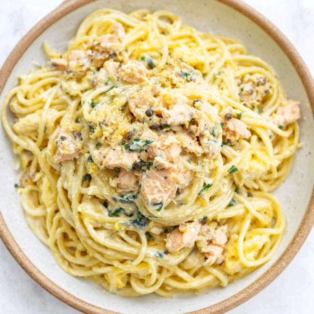 CANNED SALMON PASTA PANTRY HERO RECIPE