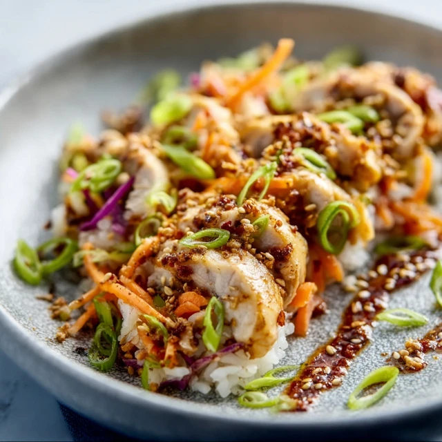 CHICKEN EGG ROLL BOWLS ONE PAN WONDER