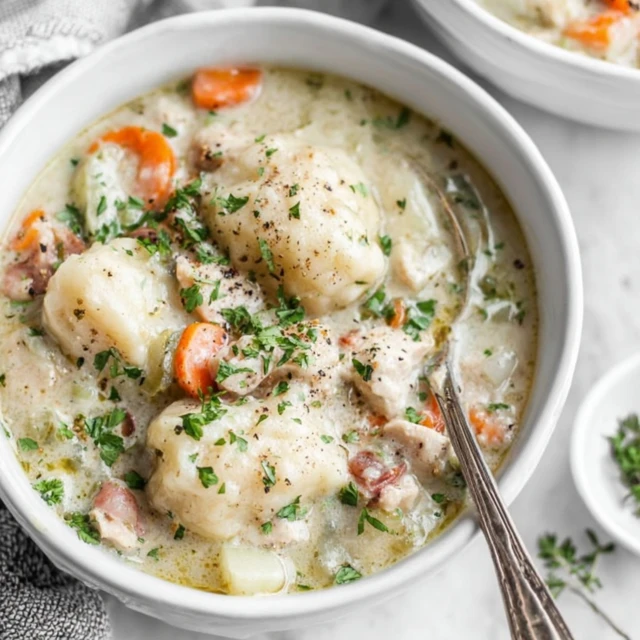 COZY CURE CHICKEN DUMPLING SOUP