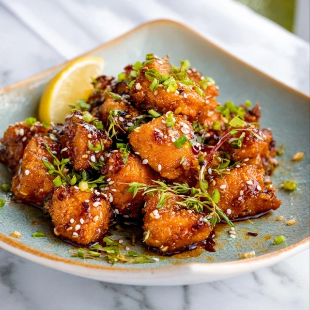 CRISPY HONEY GARLIC SALMON BITES OBSESSION